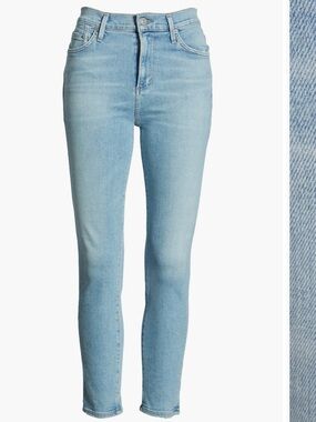 Citizens Of Humanity Light Blue High-Rise Skinny Jeans